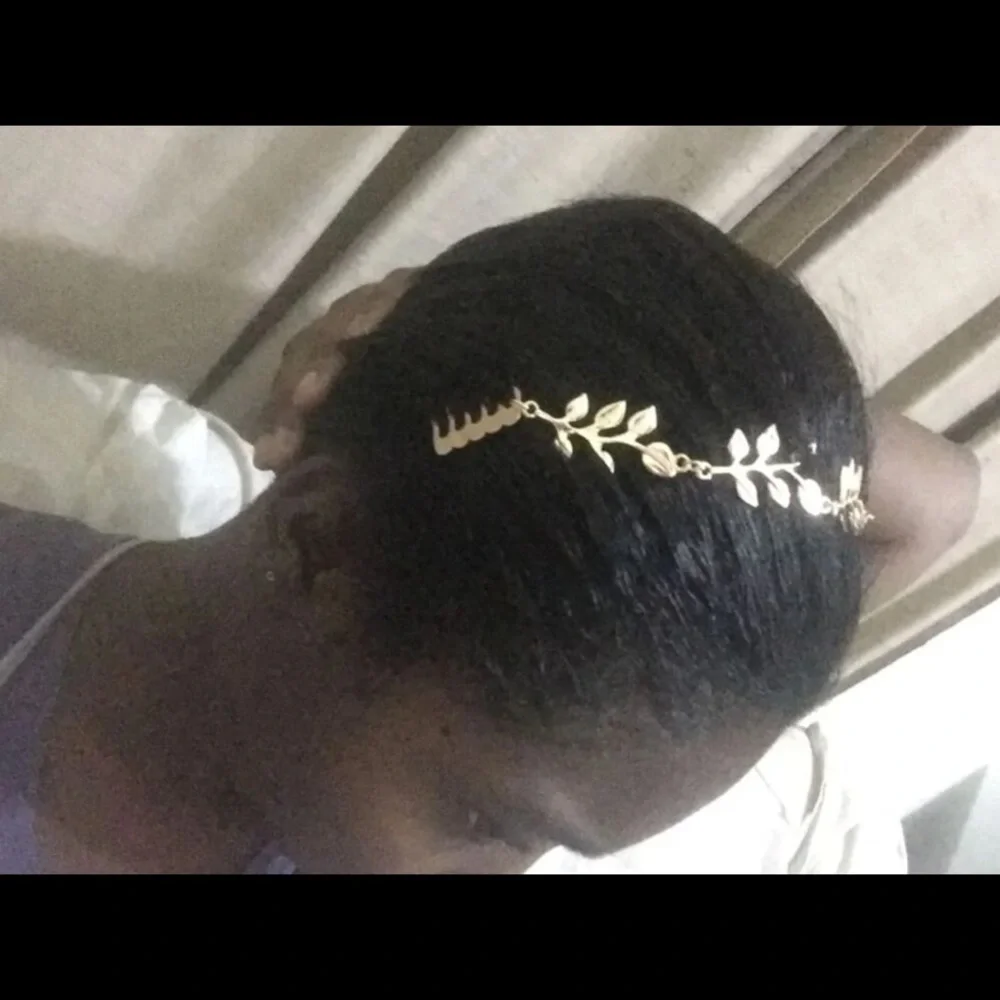 Last!‎ BEST SELLER! Metal leaf hair accessories